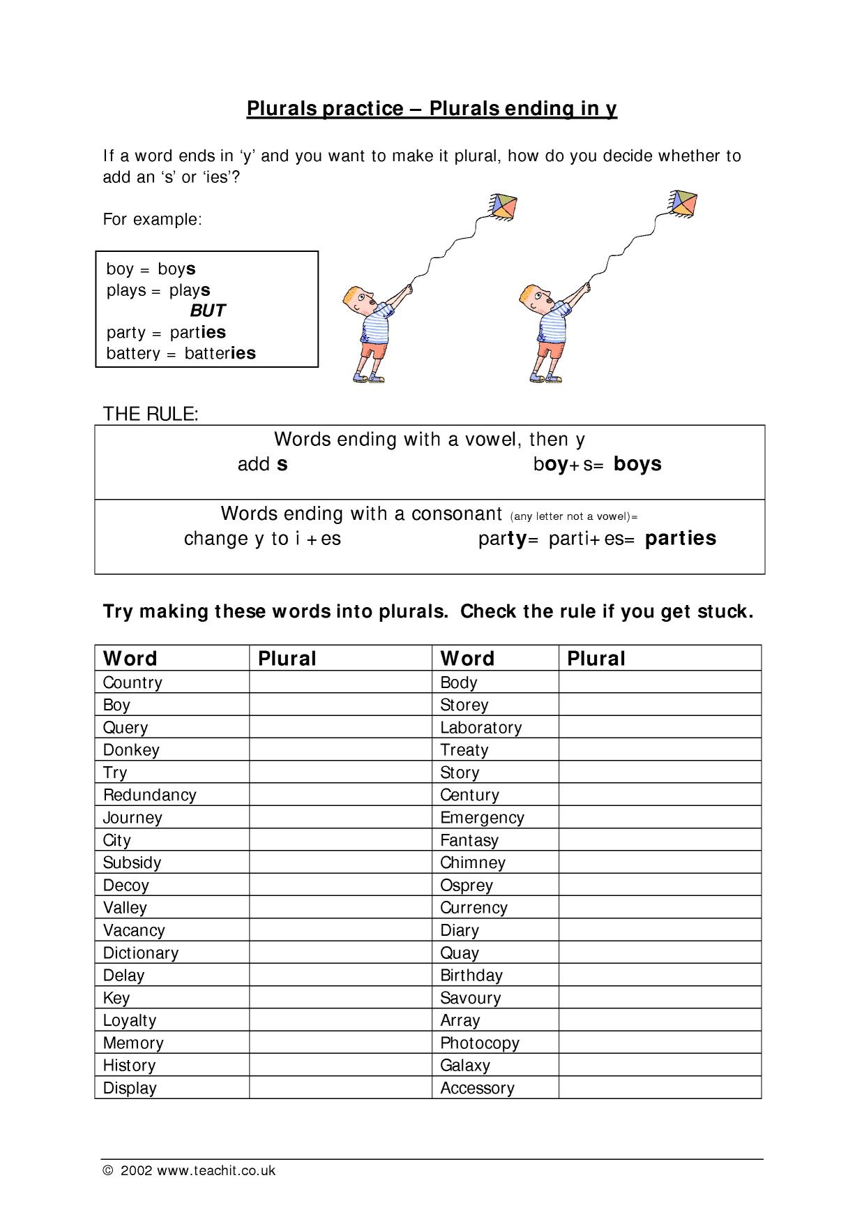 Printable English Worksheets Ks3 Printable Blank World