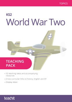 World War 2: KS2 cover
