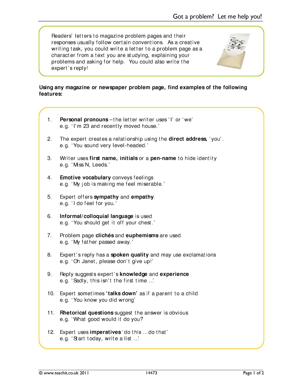 Gce n level english letter writing format