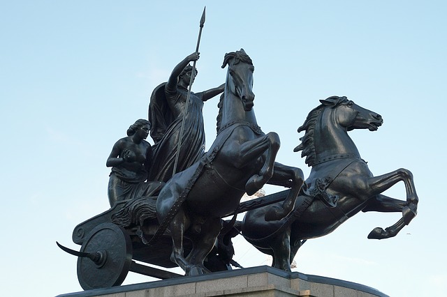 Image of a statue of Boudica