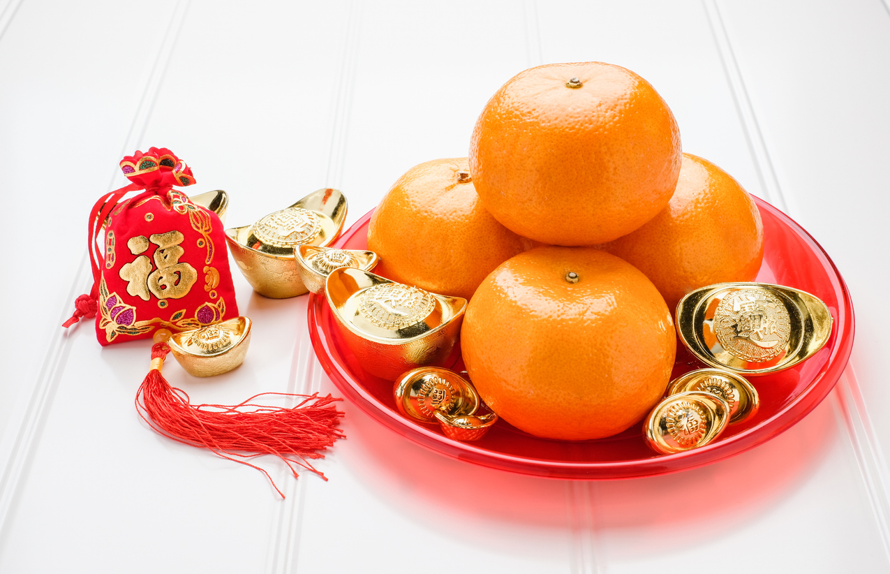Chinese New Year objects