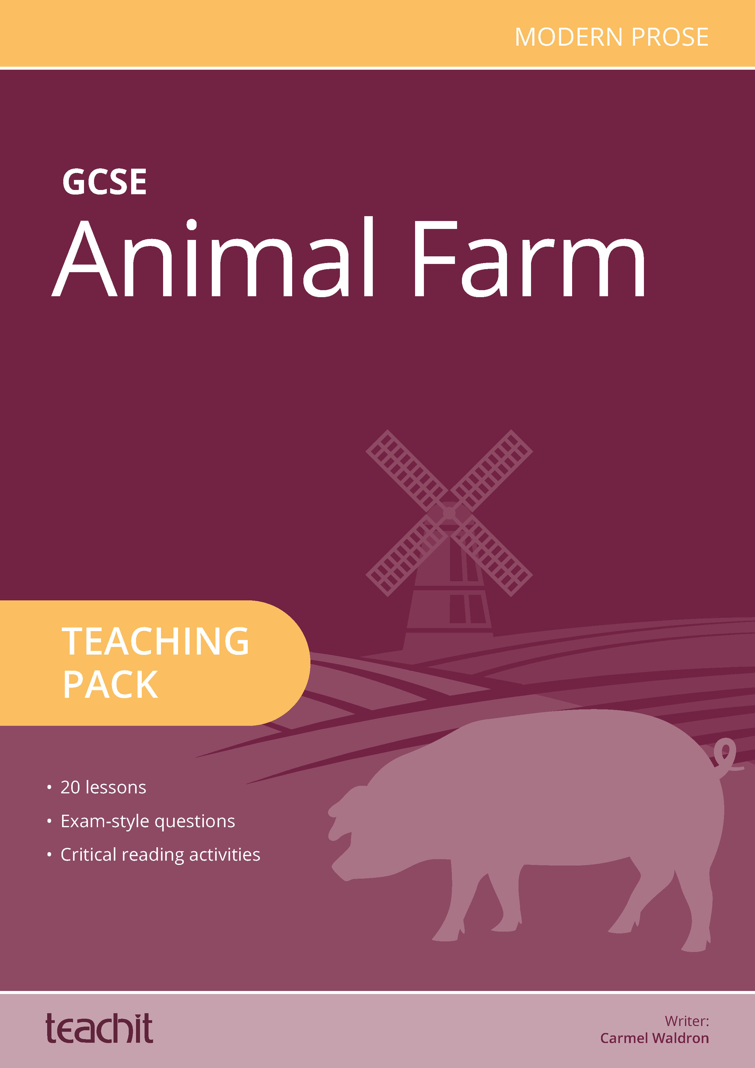 Animal Farm teaching pack | GCSE English Literature | Teachit