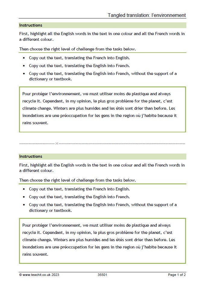 GCSE