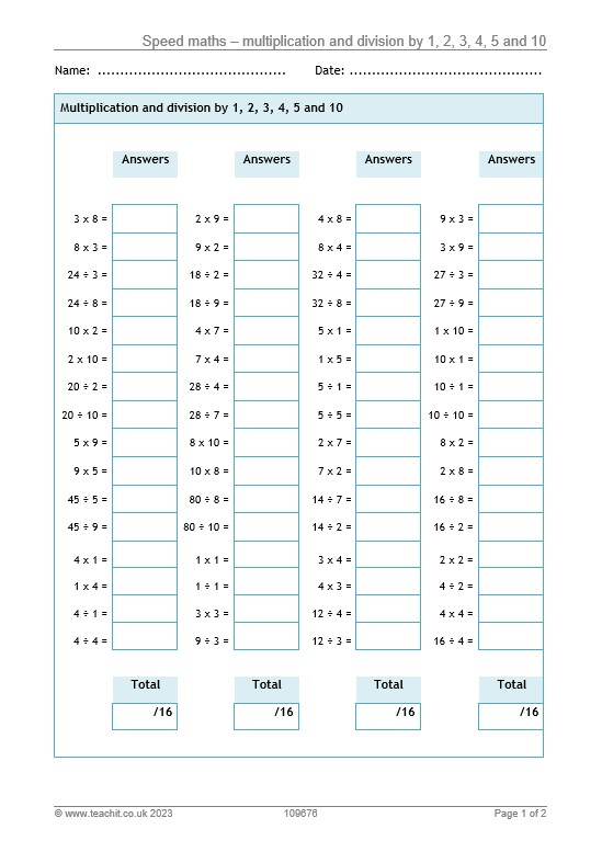 Multiplication