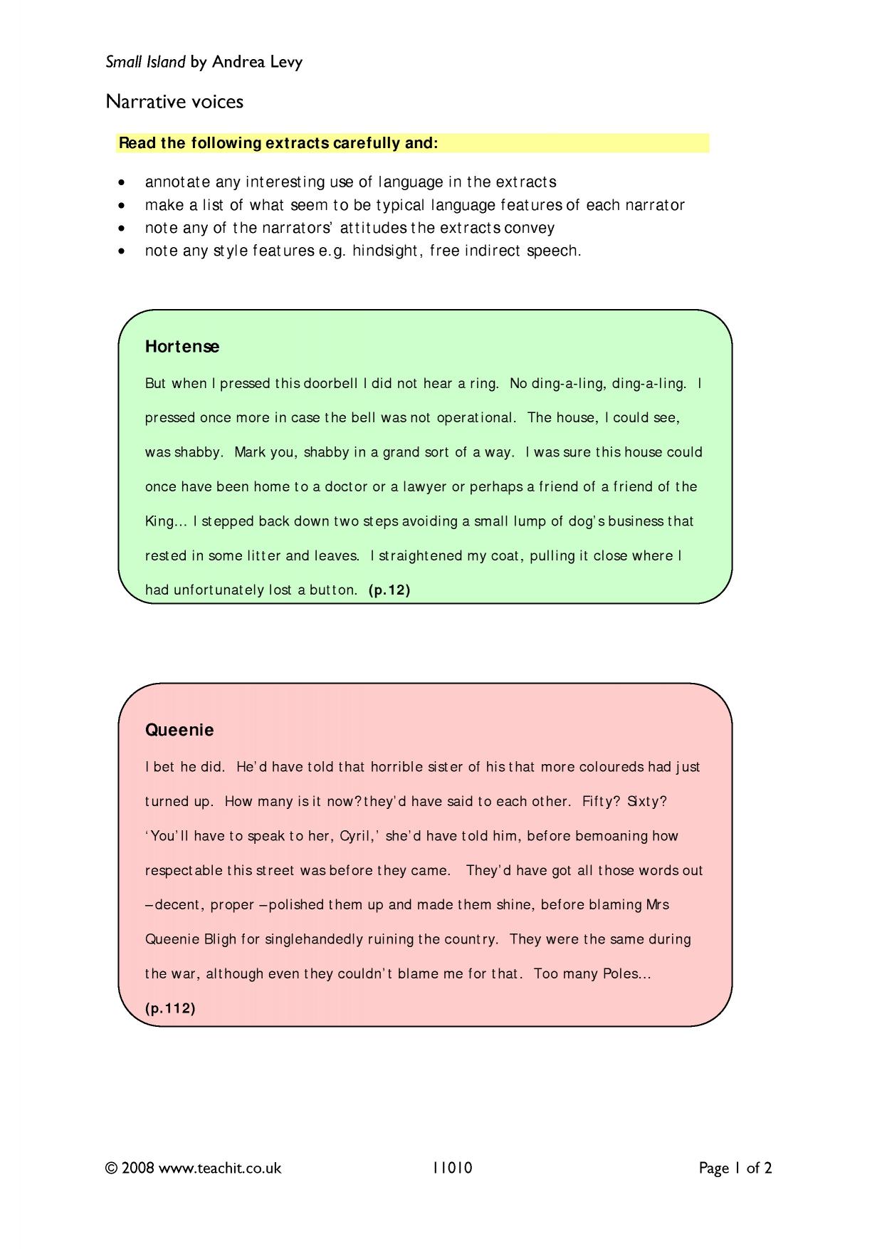 Narrative