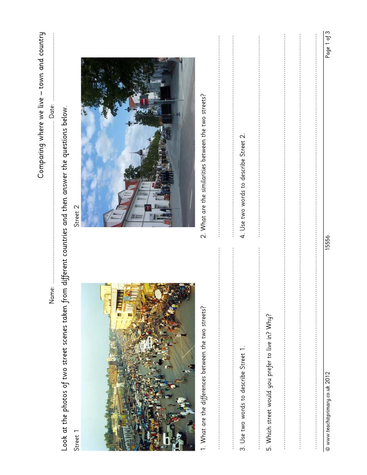 Comparing