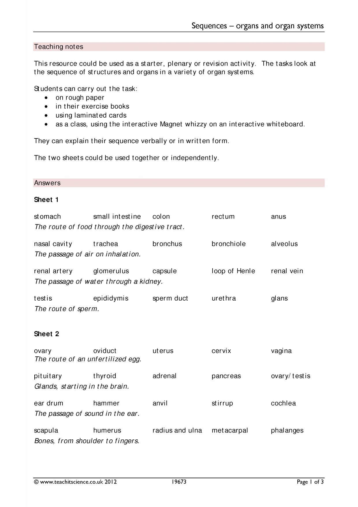 Sequences