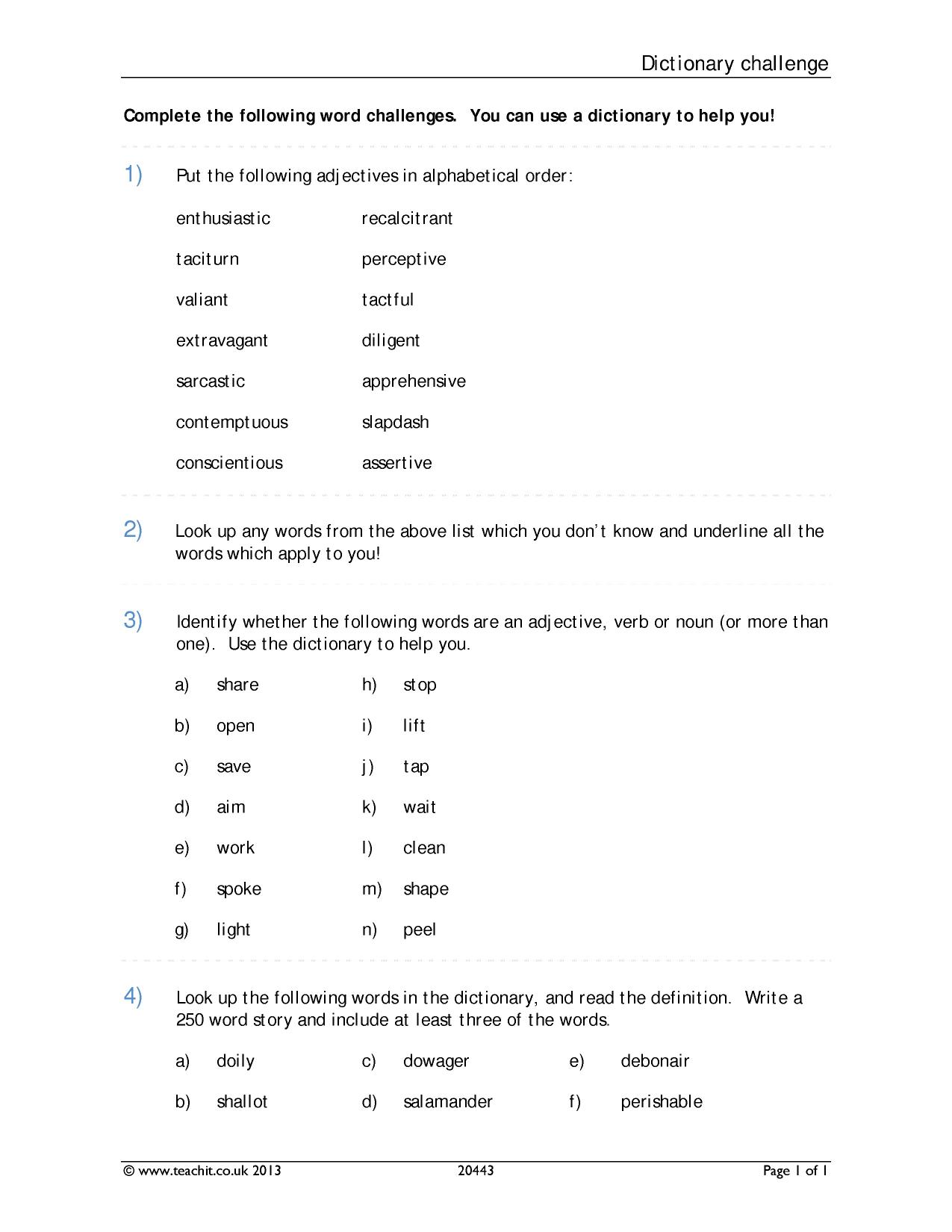 Dictionary