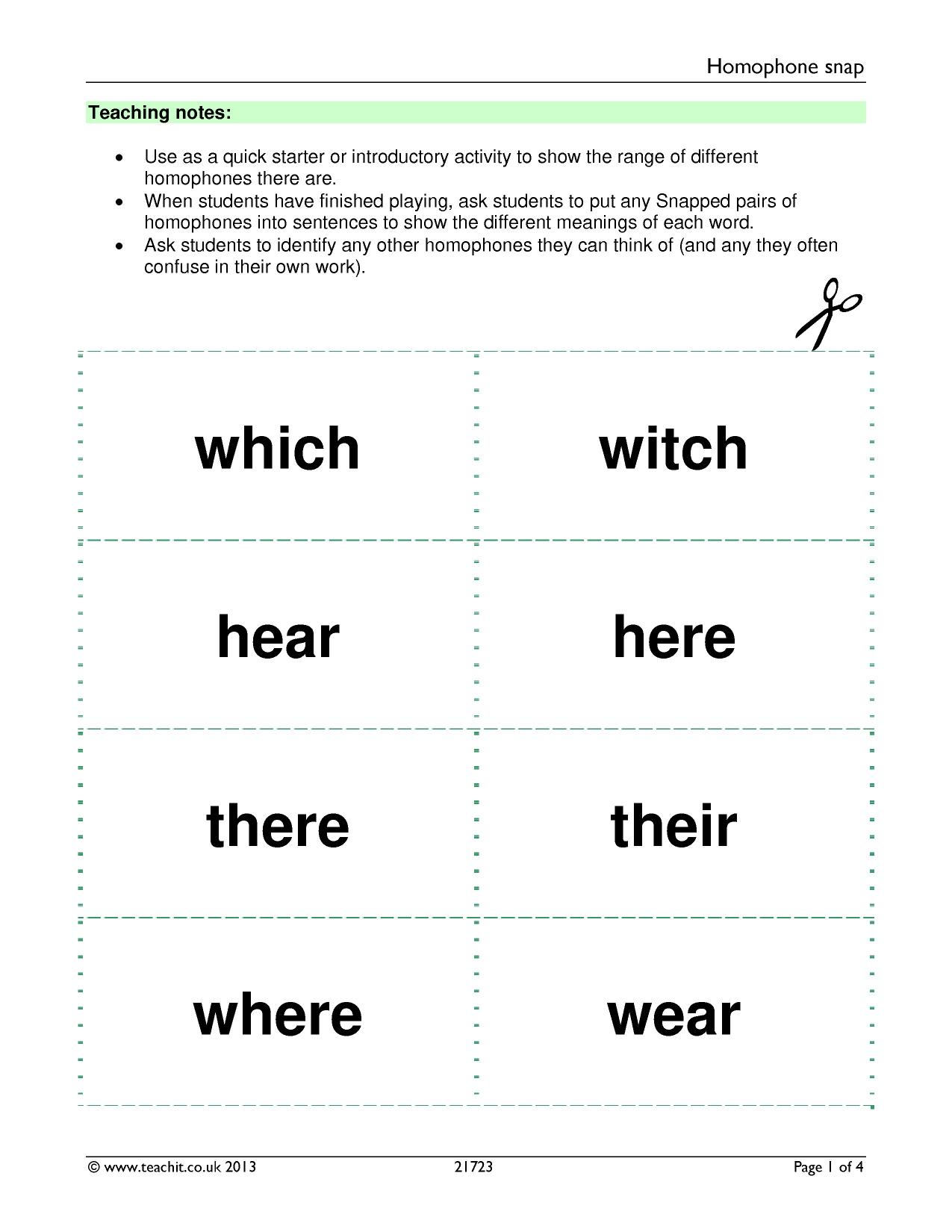 Homophone