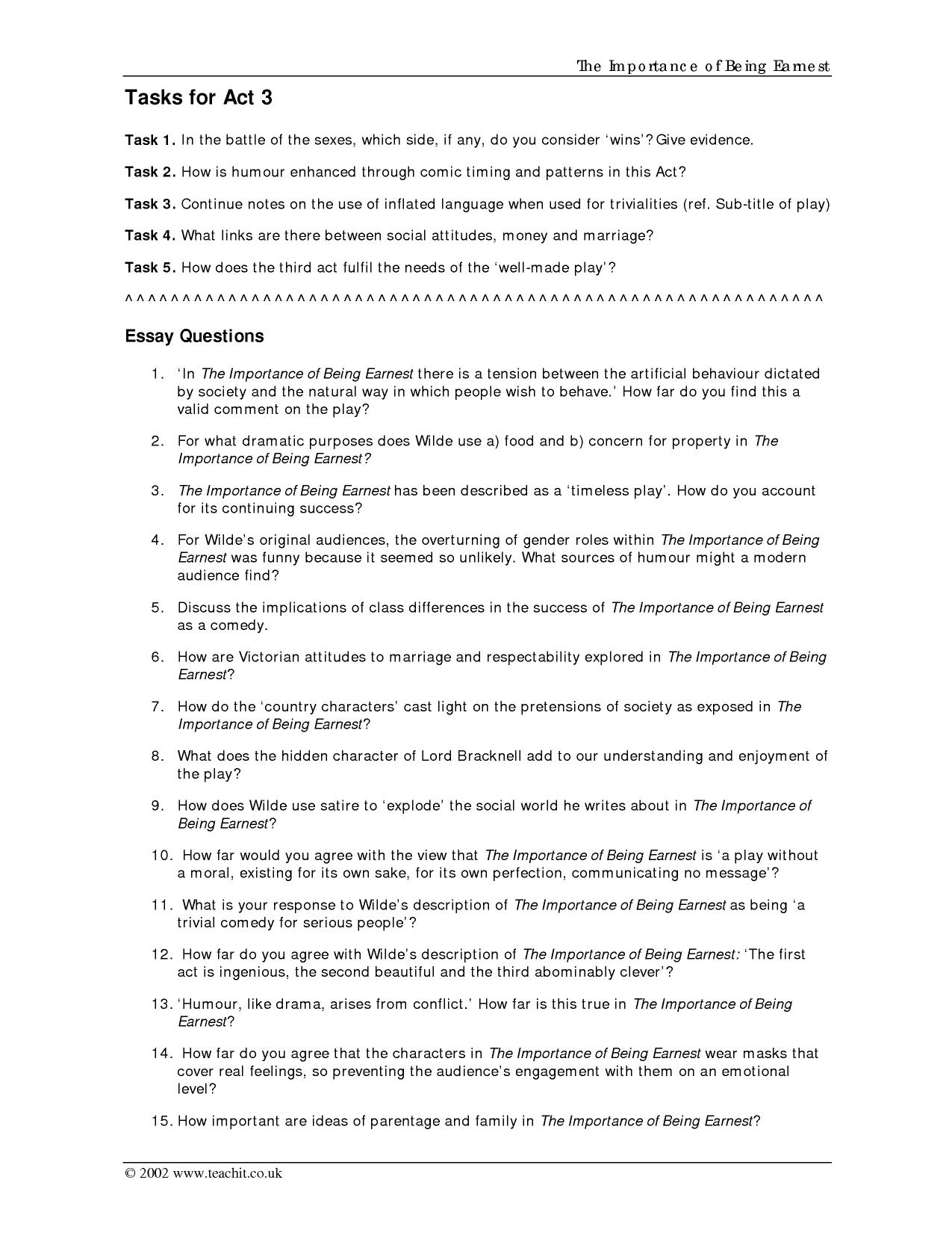Tasks