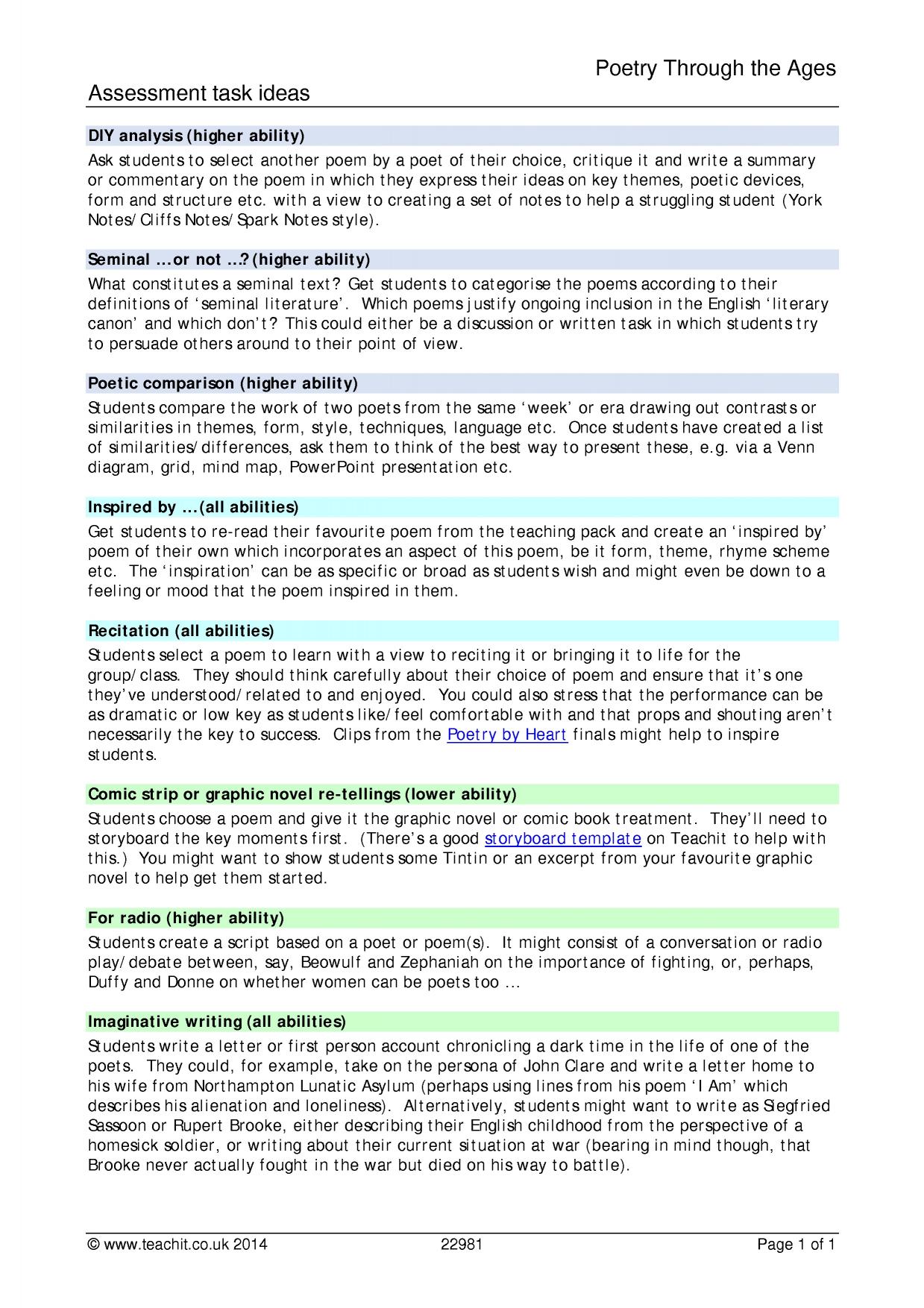 Assessment