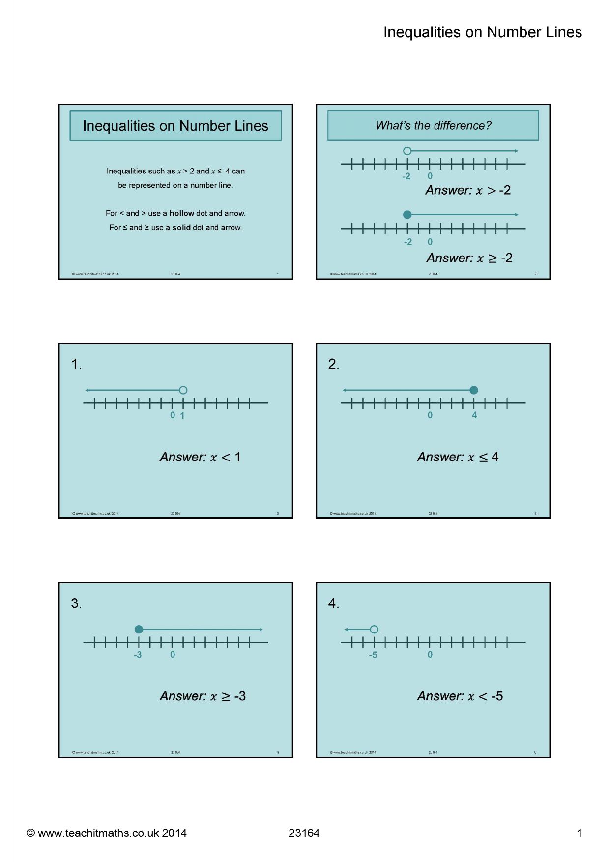 Inequalities