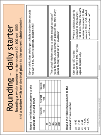 Rounding