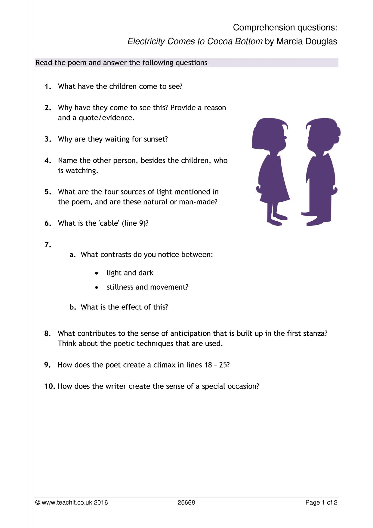 Comprehension