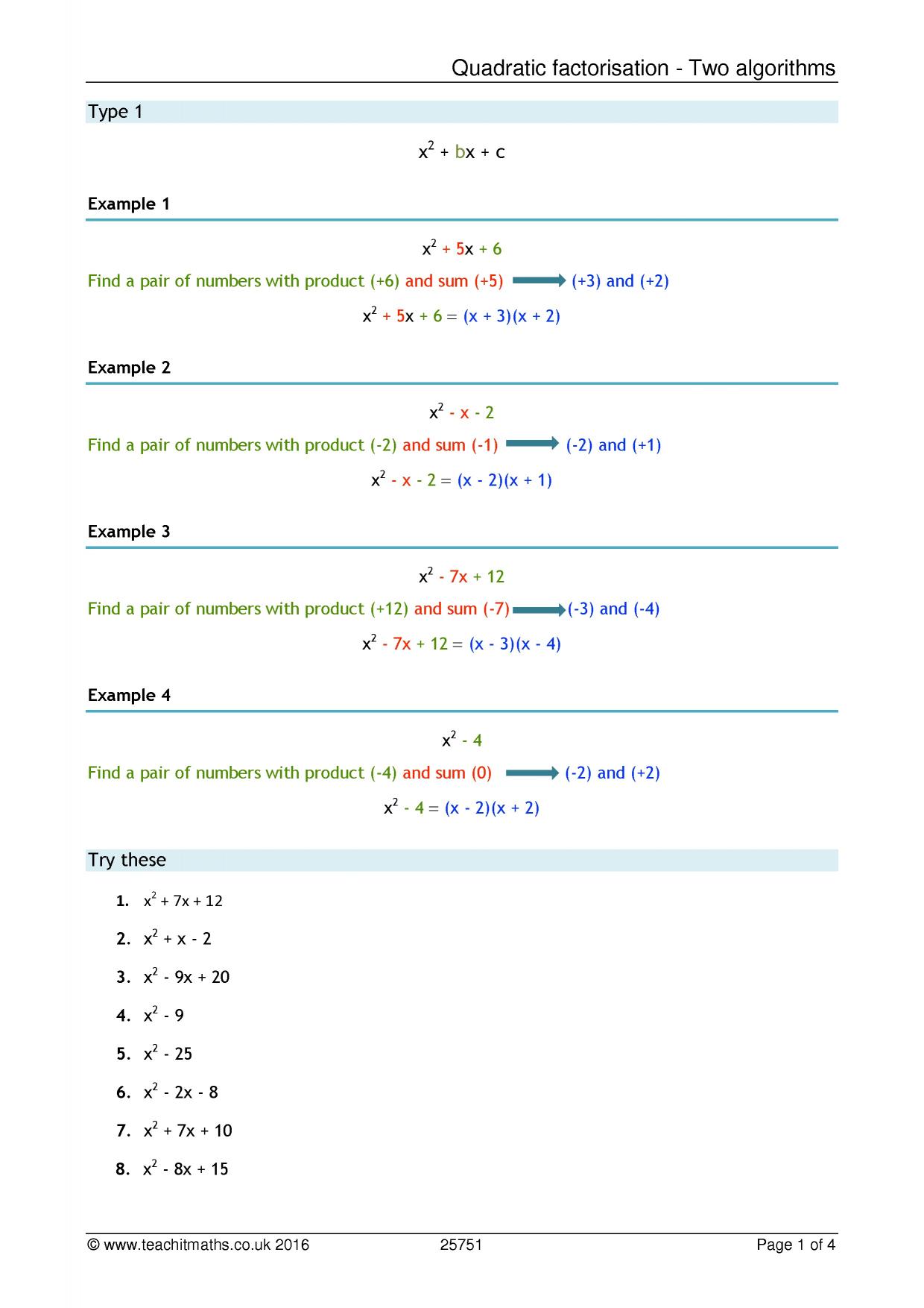 Quadratic