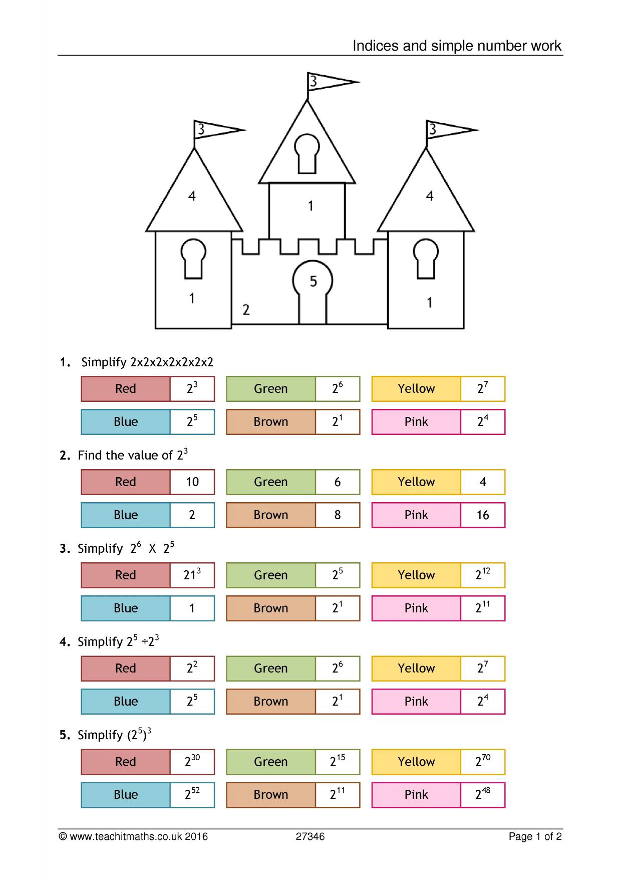 Indices