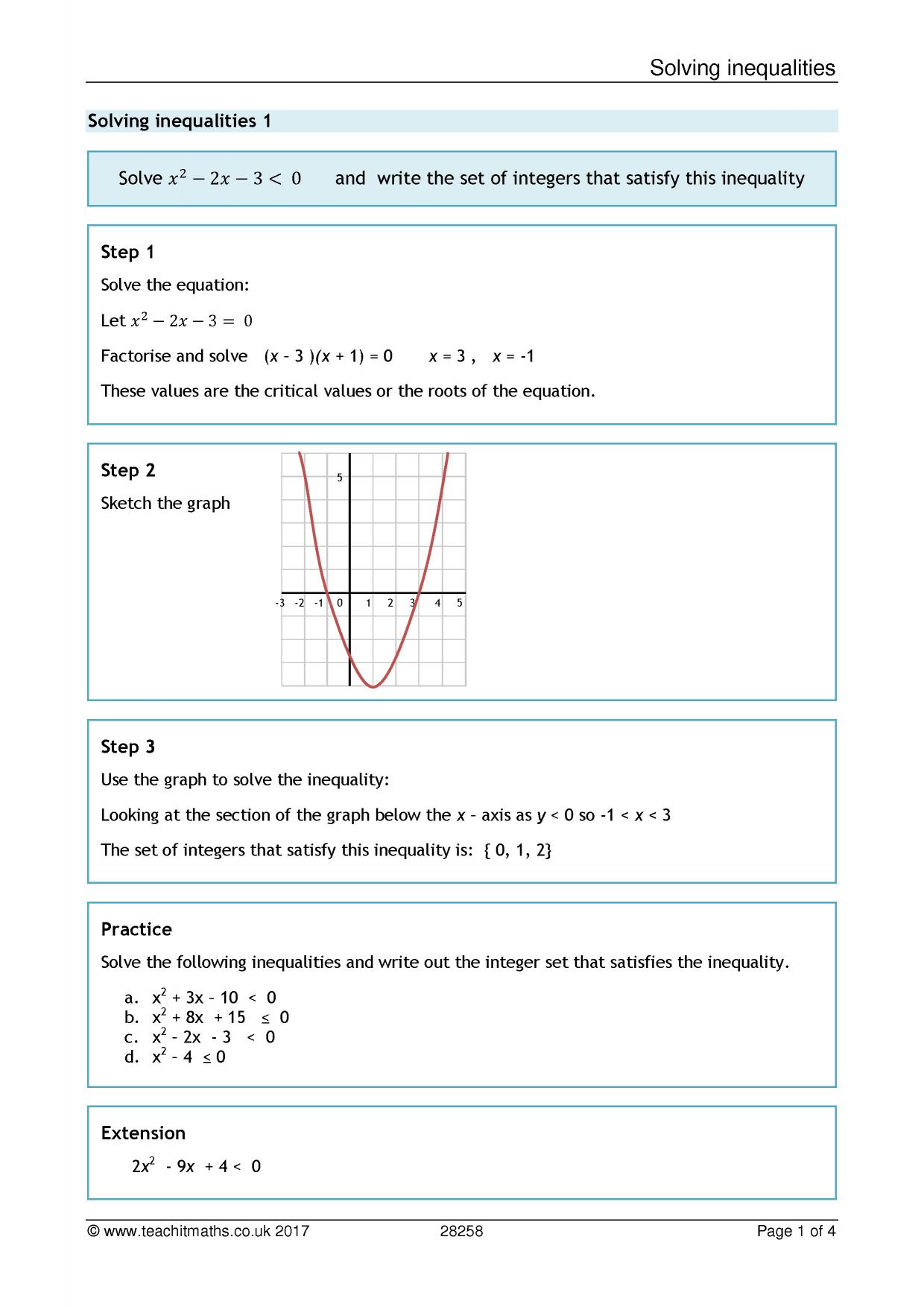 Solving