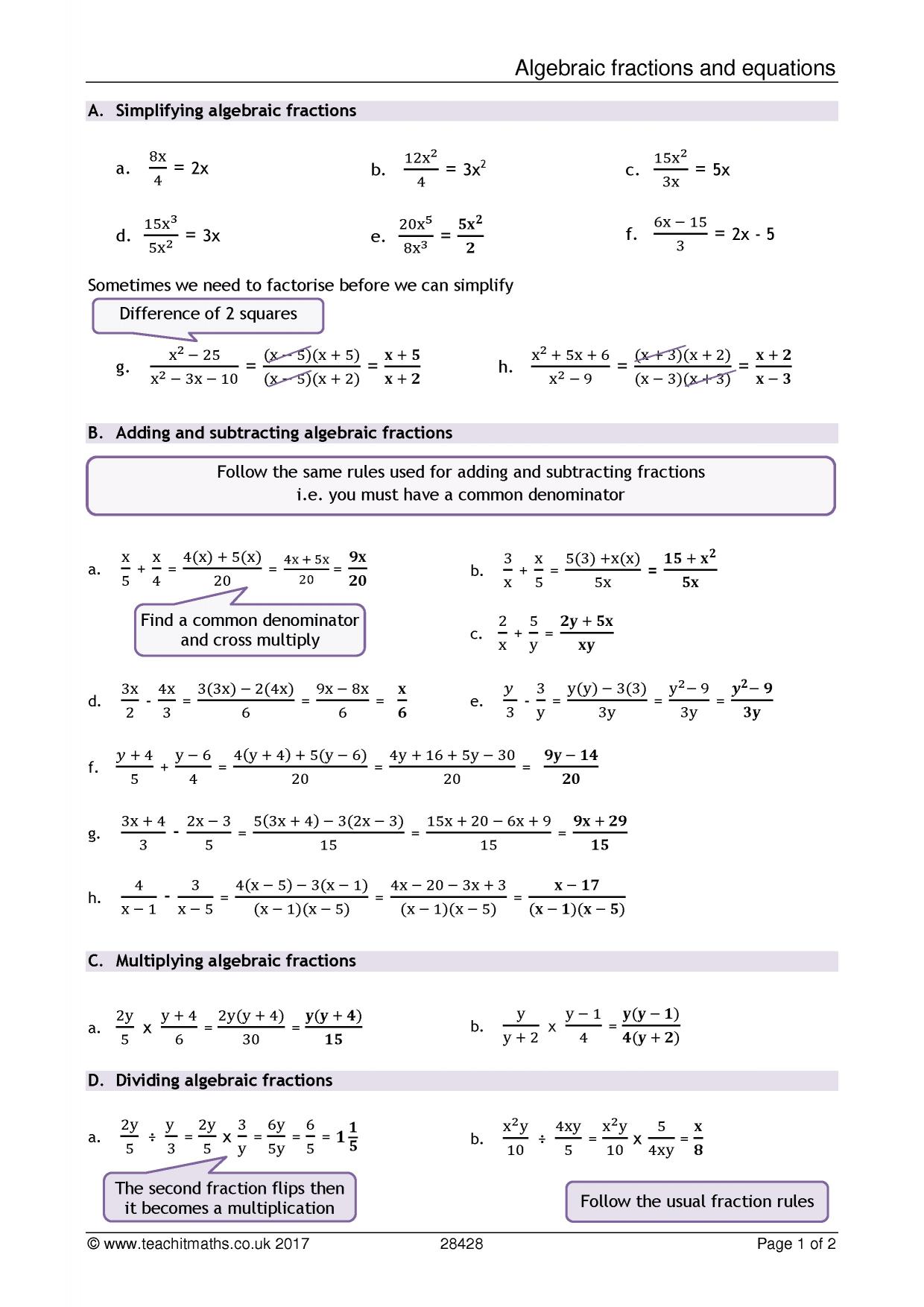 Algebraic