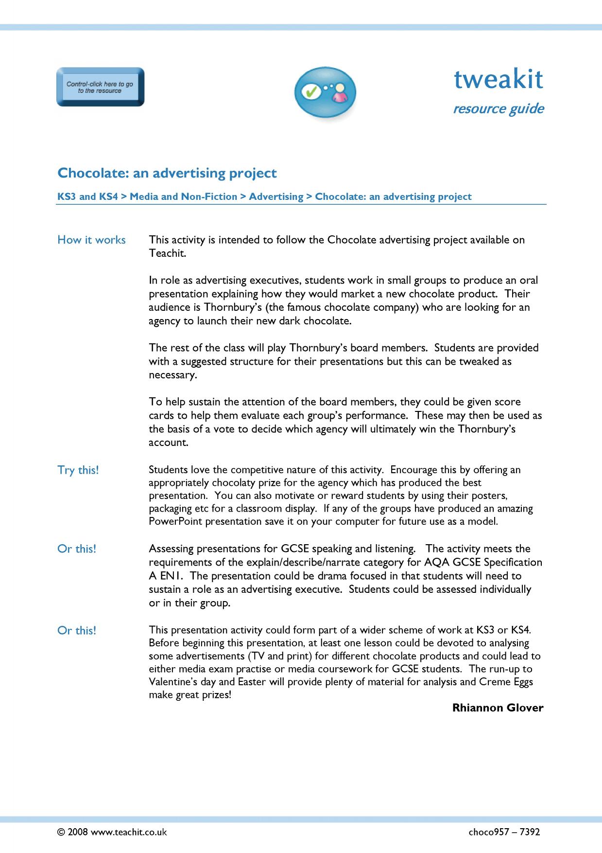 Chocolate:
