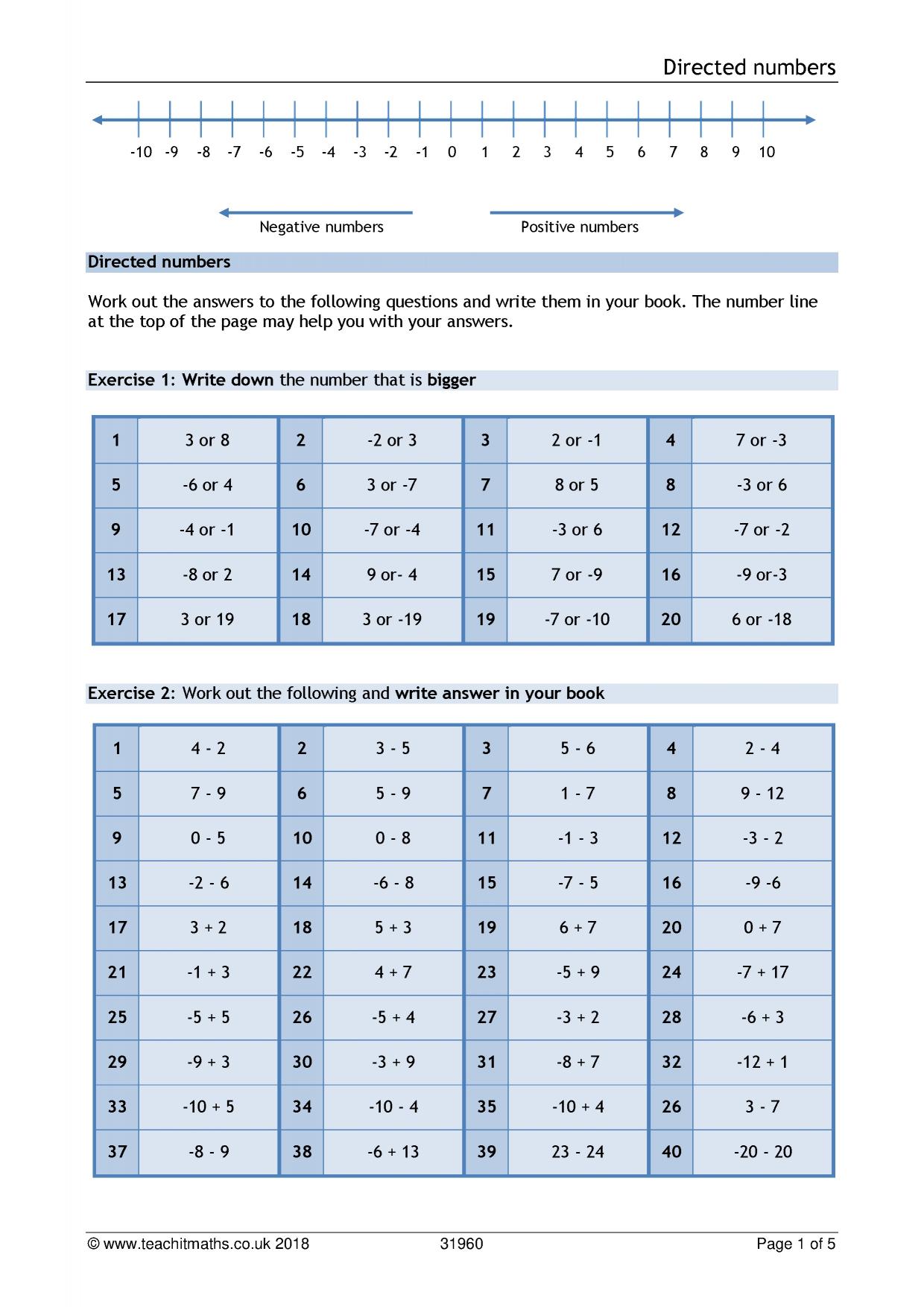 negative-numbers-worksheet-ks3-maths-teachit