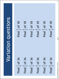 Fractions