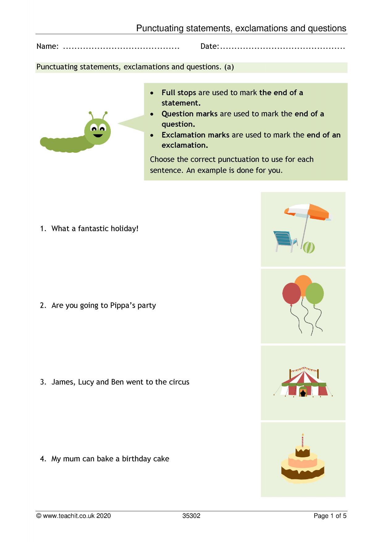 Punctuating