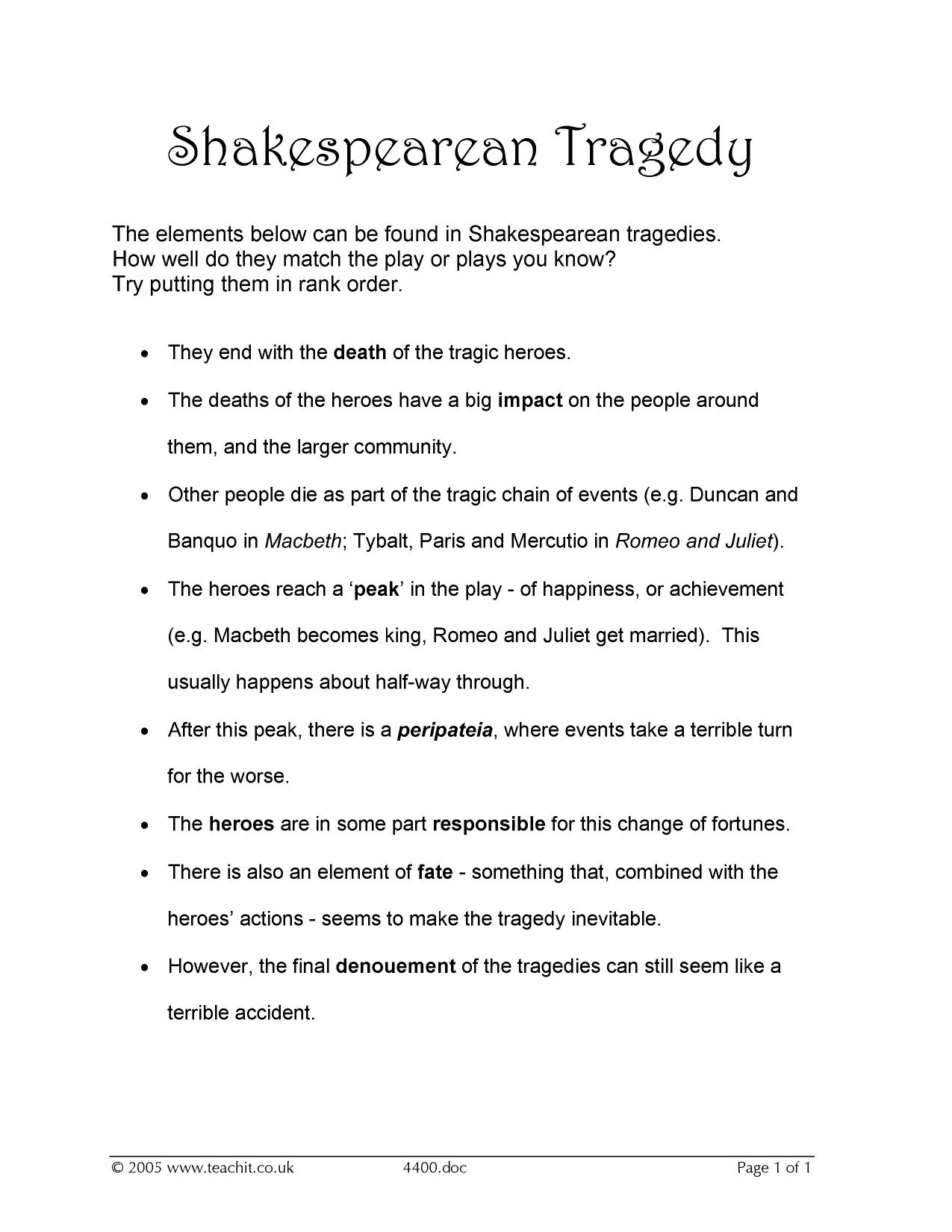Shakespearean