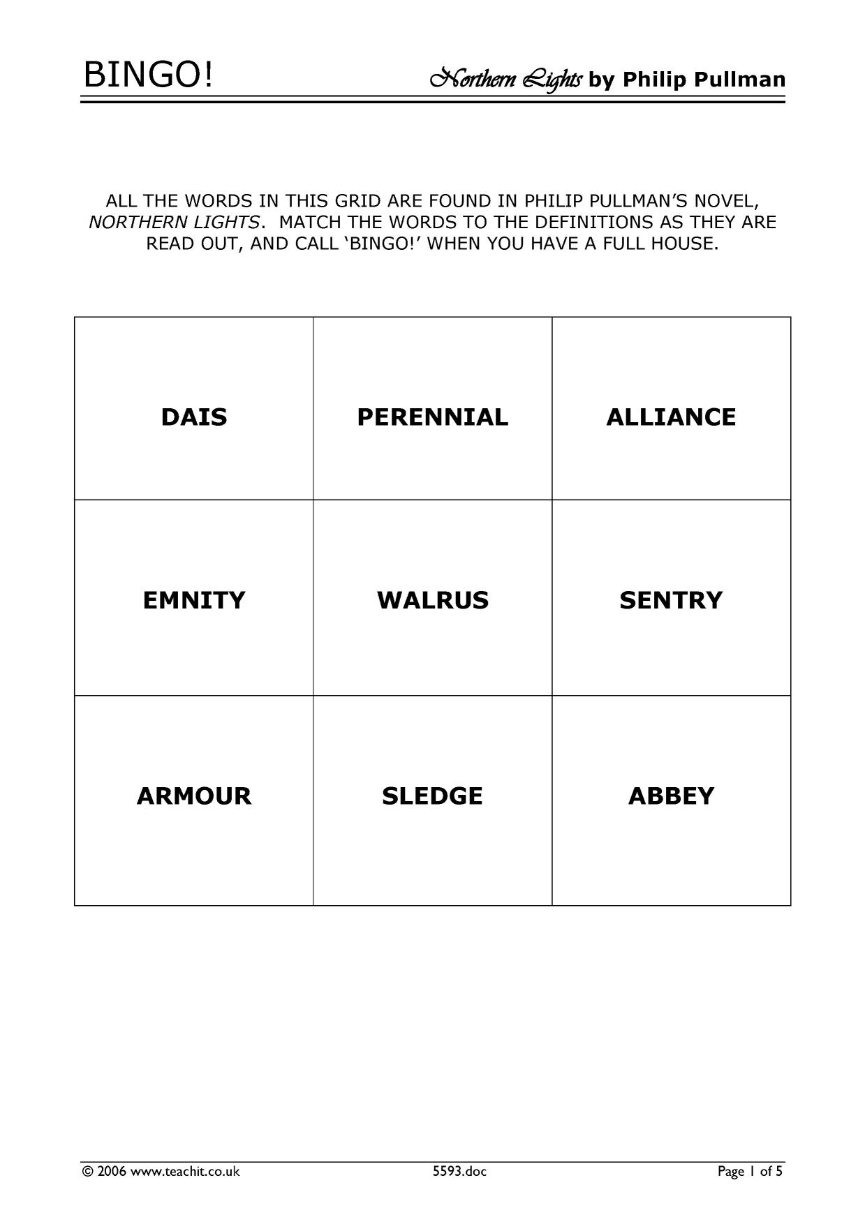 Bingo!
