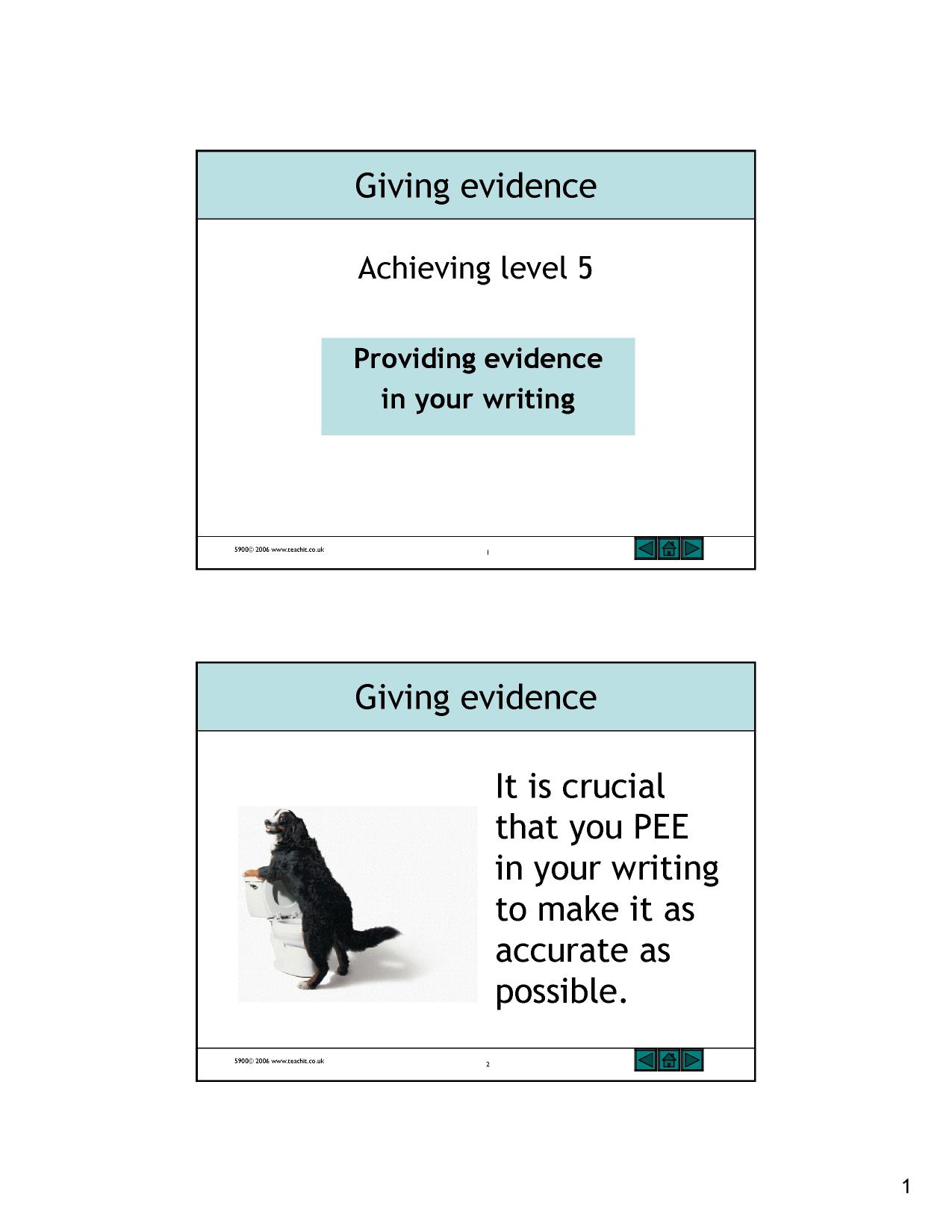 Giving