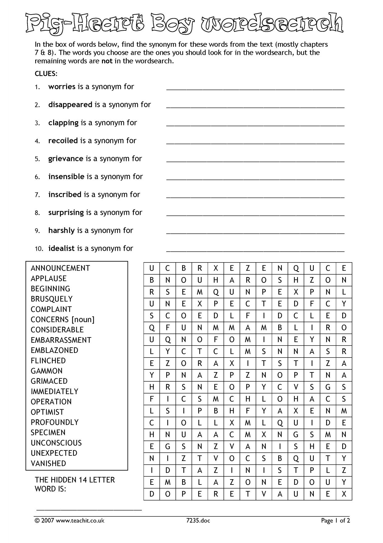 Wordsearch