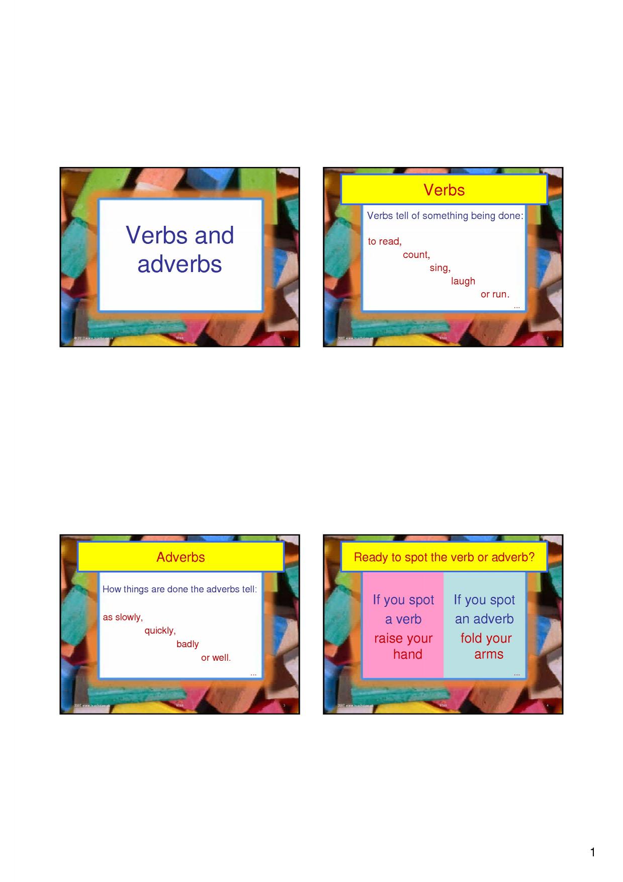 Verbs