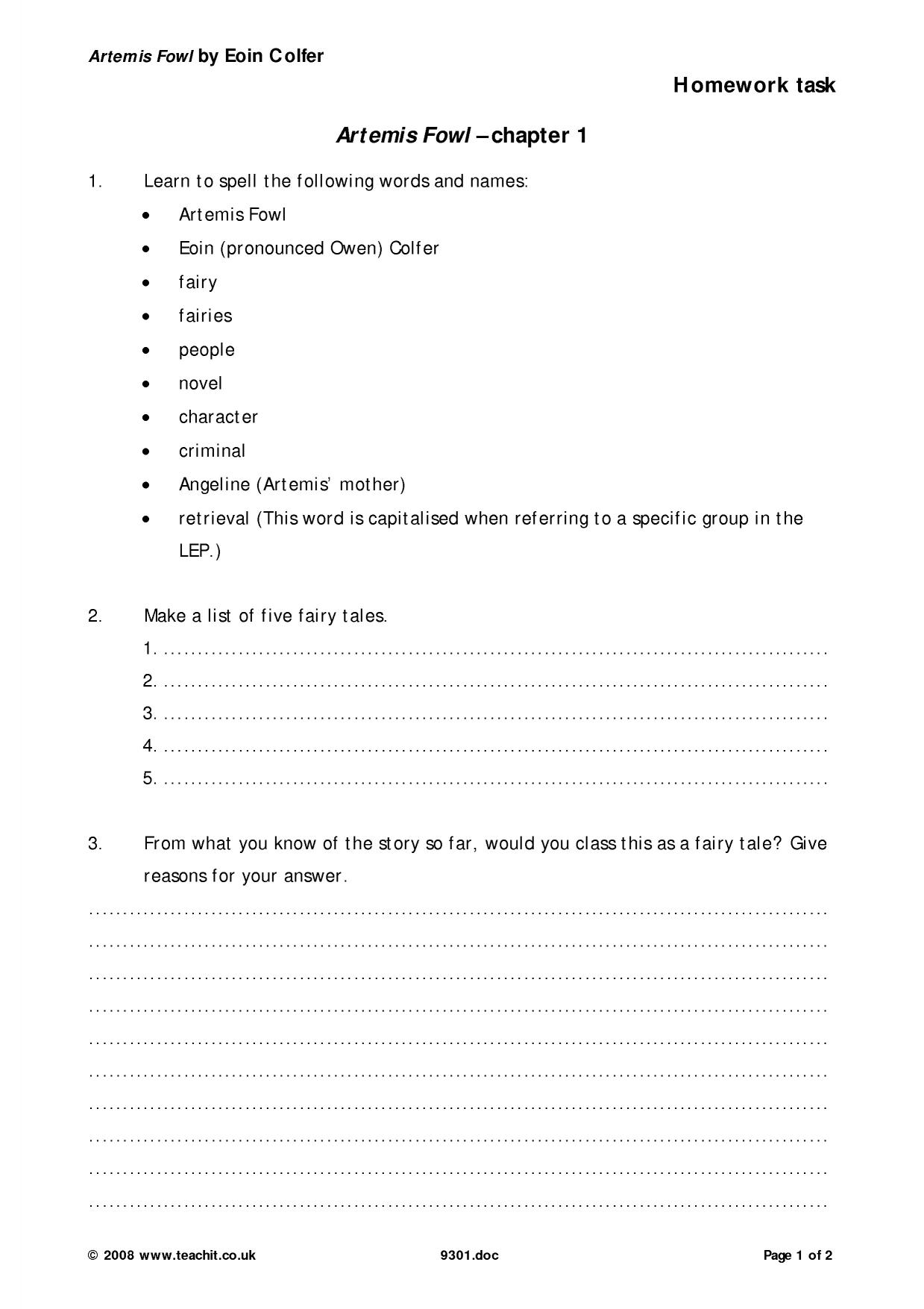 Homework