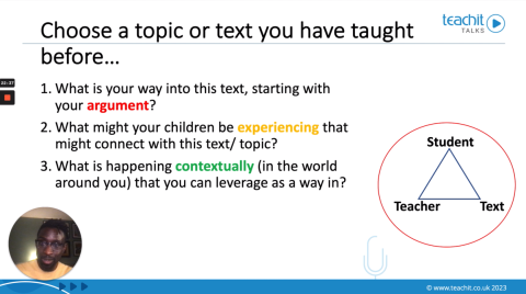 Design principles: exploring core values in curriculum design webinar
