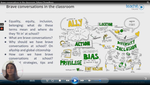 Navigating brave conversation webinar