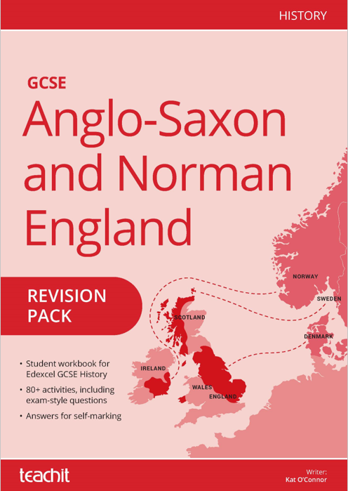 Anglo-Saxon and Norman England revision pack