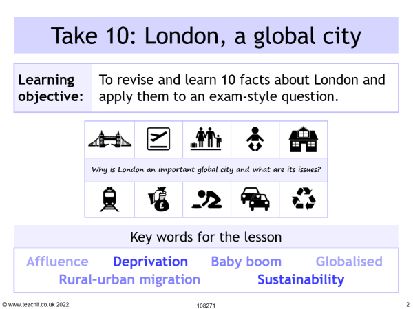 Take 10: London, a global city resource
