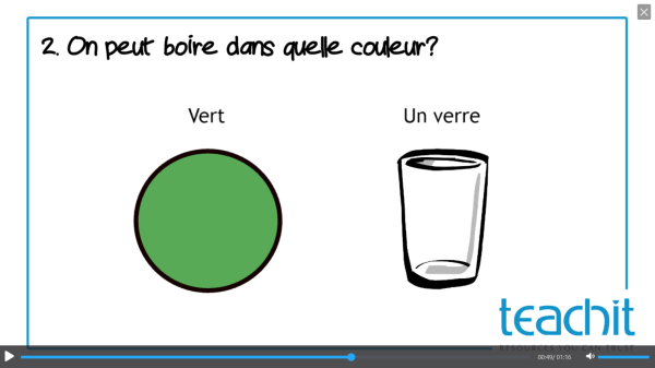 Three French puns animation
