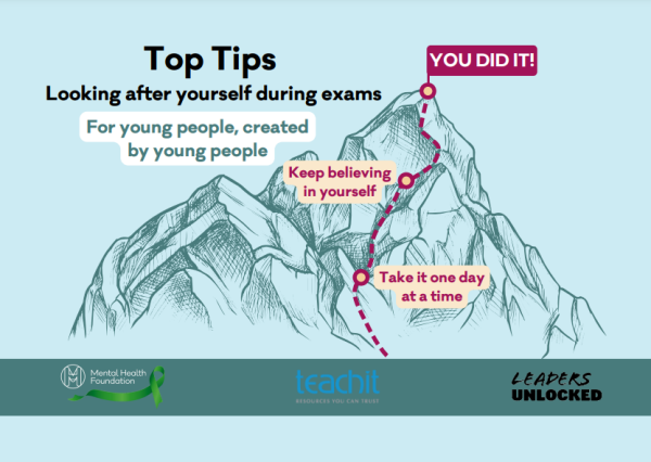 Tips on maintaining wellbeing during exams