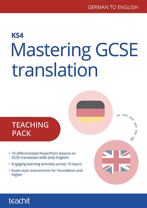 Mastering GCSE translation – German to English