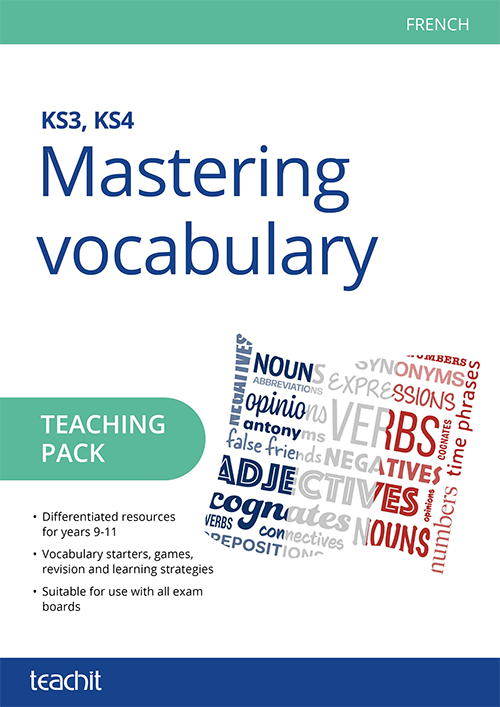 Mastering vocabulary – French