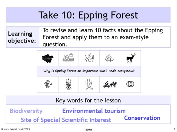 internet geography epping forest case study