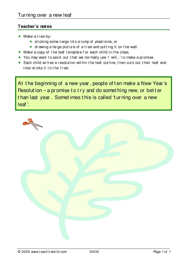 the new year tree essay