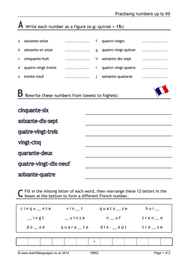 worksheet-numbers-1-99-ks3-french-teaching-resource-teachit