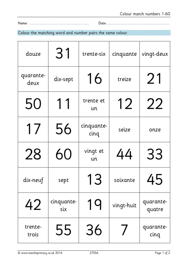 french-numbers-to-60-matching-digits-and-words-ks2-mfl-teachit