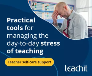 Teacher self-care and wellbeing support