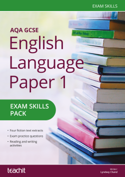 AQA GCSE English Language Paper 1 exam skills cover