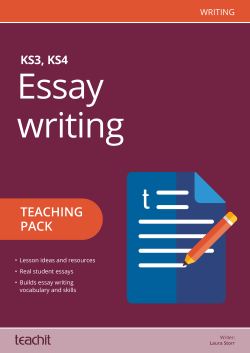 Essay writing cover