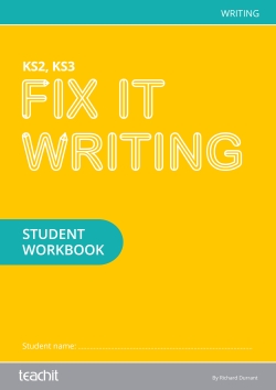 Fix it writing student workbook
