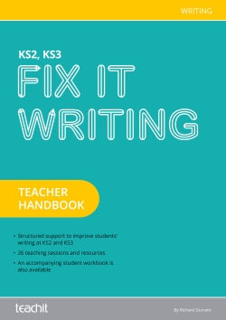 Fix it writing teacher handbook