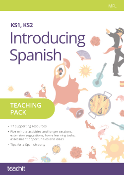 Introducing Spanish cover